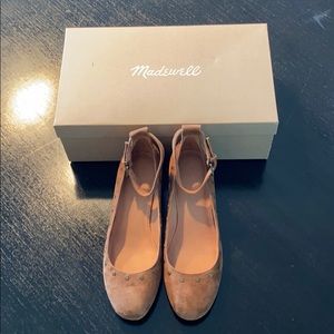 Madewell Ankle Strap Shoes